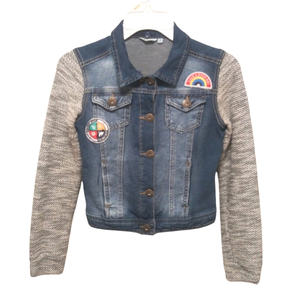 Mudd Blue Jean Jacket Size 12